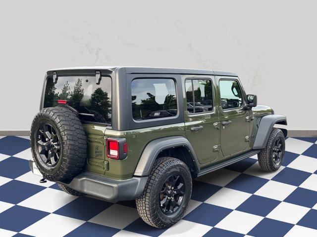 used 2021 Jeep Wrangler Unlimited car, priced at $34,698
