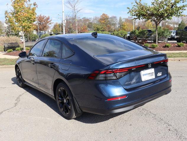 new 2025 Honda Accord car, priced at $30,655