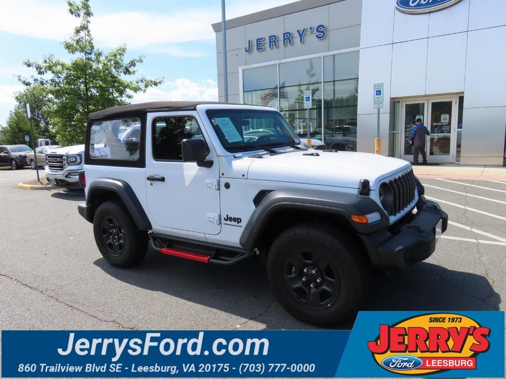 used 2024 Jeep Wrangler car, priced at $30,500
