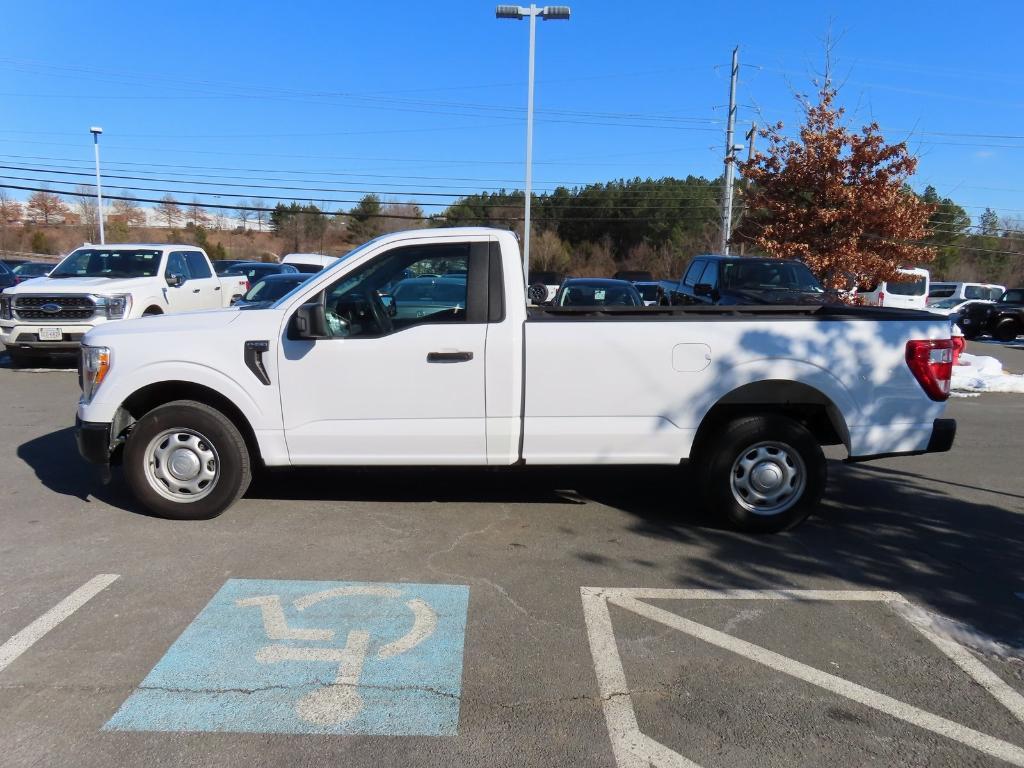 used 2021 Ford F-150 car, priced at $16,000