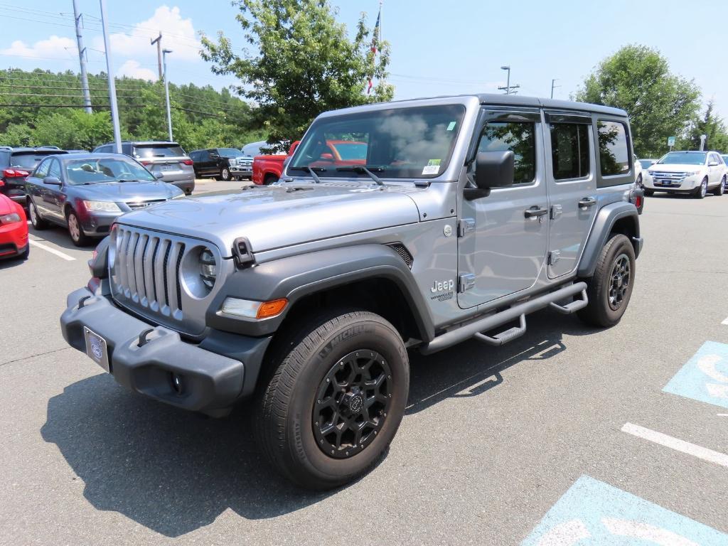 used 2020 Jeep Wrangler Unlimited car, priced at $29,000