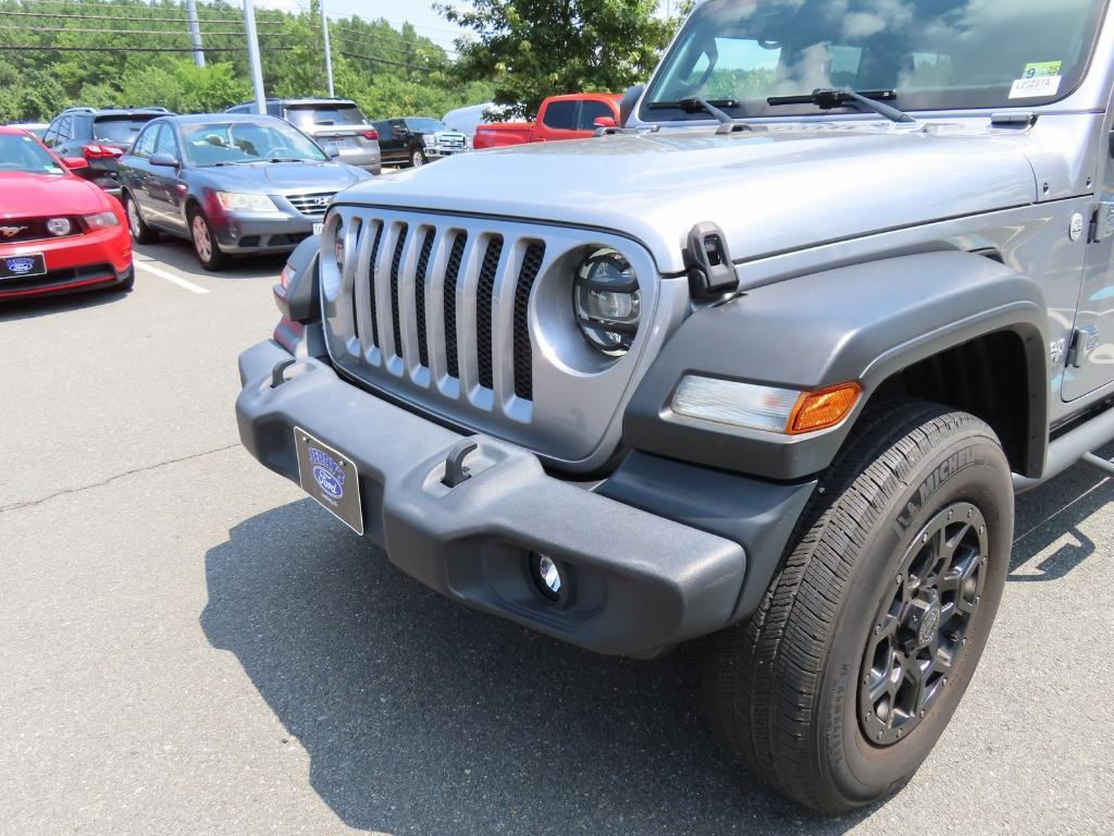 used 2020 Jeep Wrangler Unlimited car, priced at $29,000