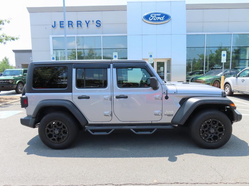 used 2020 Jeep Wrangler Unlimited car, priced at $29,000