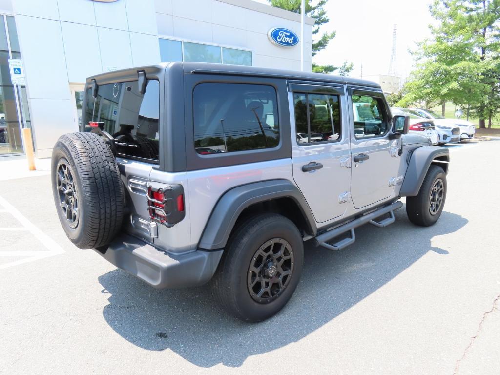 used 2020 Jeep Wrangler Unlimited car, priced at $29,000
