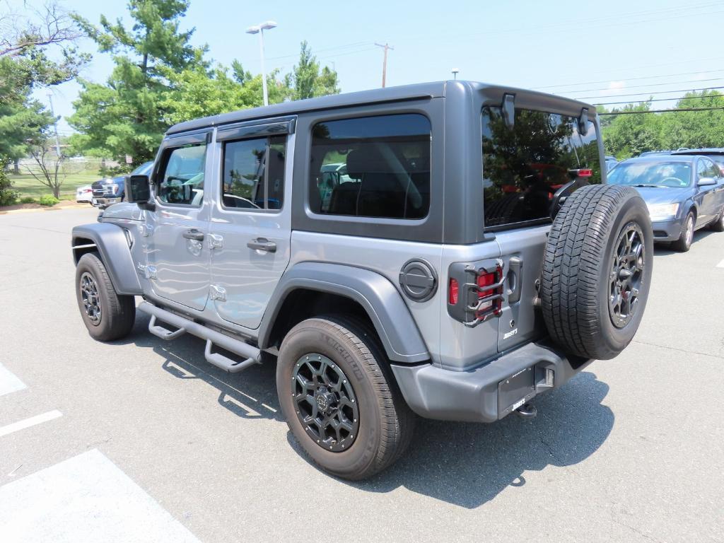 used 2020 Jeep Wrangler Unlimited car, priced at $29,000
