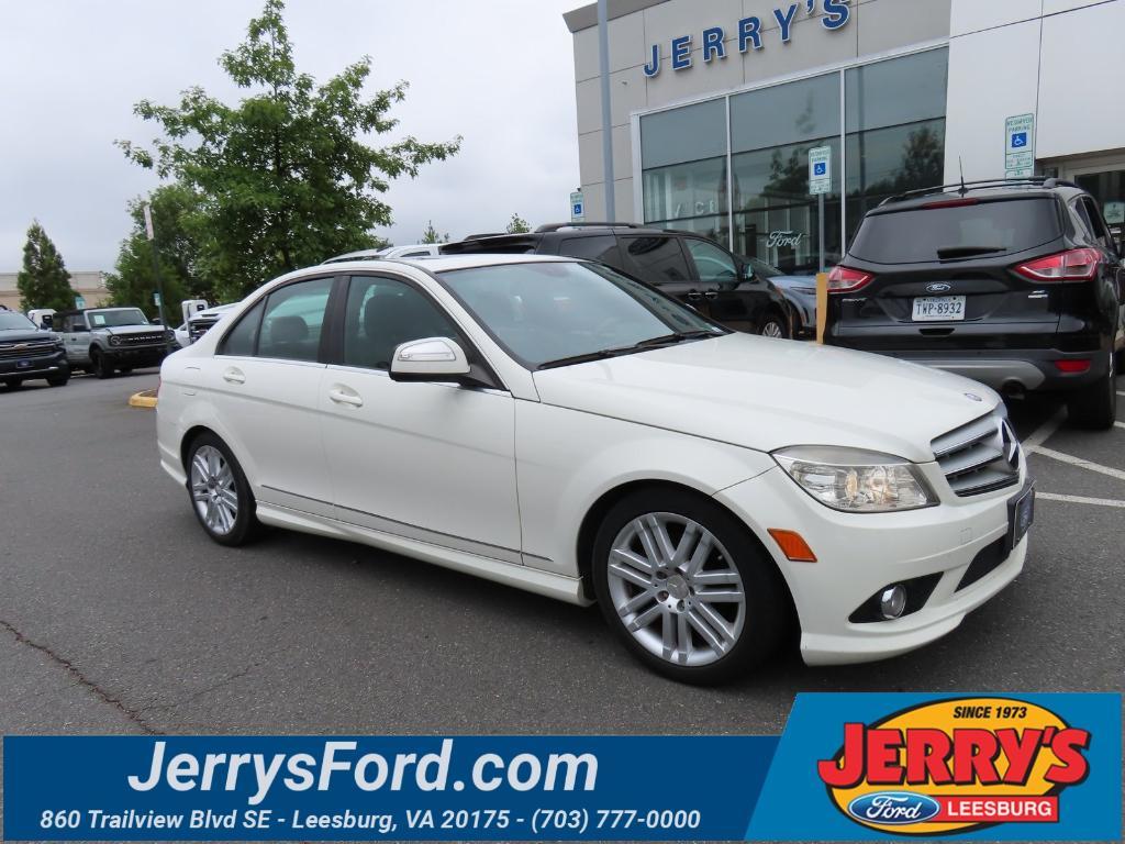 used 2009 Mercedes-Benz C-Class car, priced at $6,000