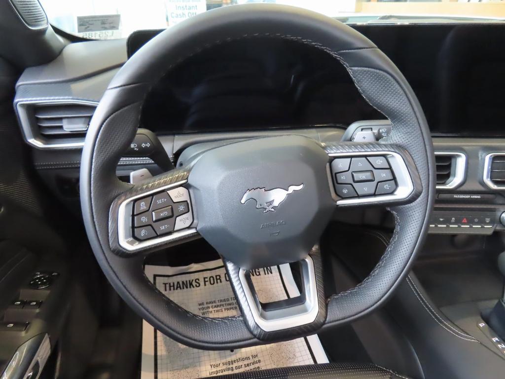 new 2025 Ford Mustang car, priced at $76,645