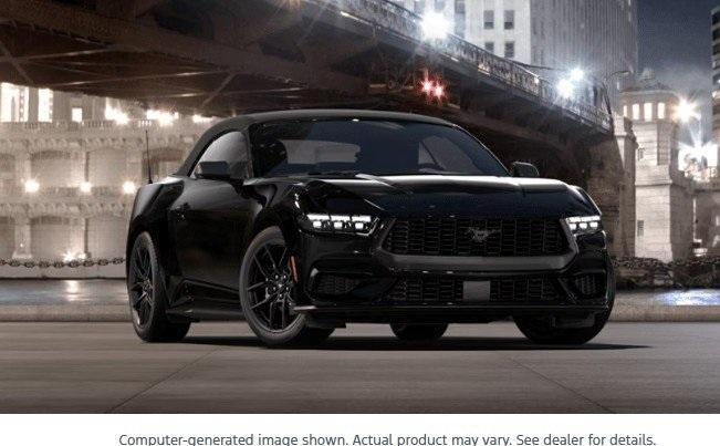 new 2025 Ford Mustang car, priced at $37,726