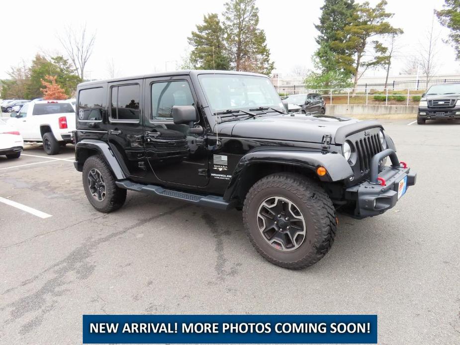 used 2016 Jeep Wrangler Unlimited car, priced at $15,000