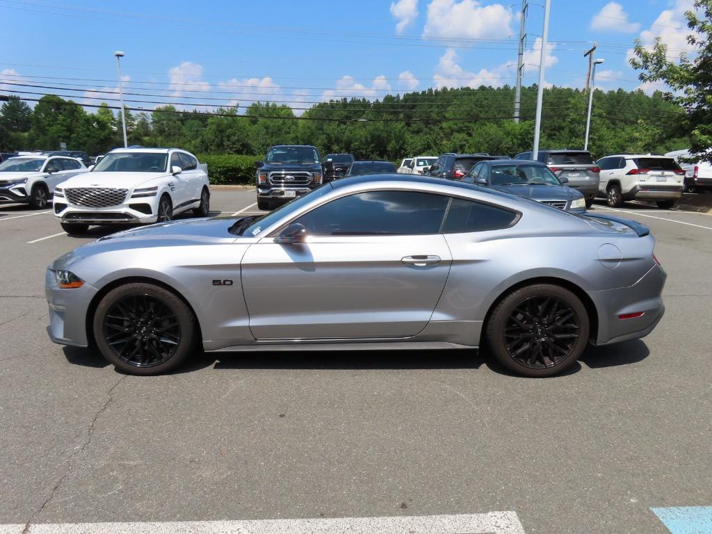 used 2021 Ford Mustang car, priced at $37,500