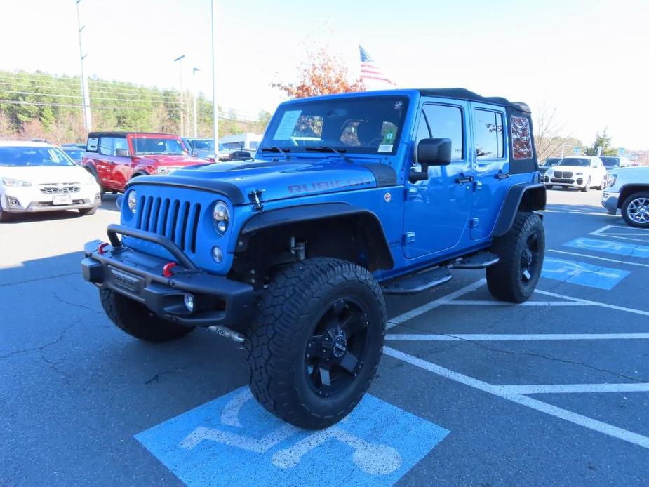 used 2016 Jeep Wrangler Unlimited car, priced at $25,500