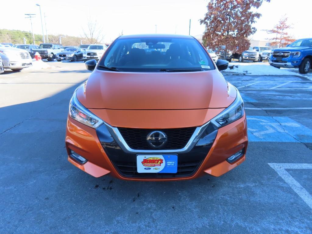 used 2021 Nissan Versa car, priced at $15,500