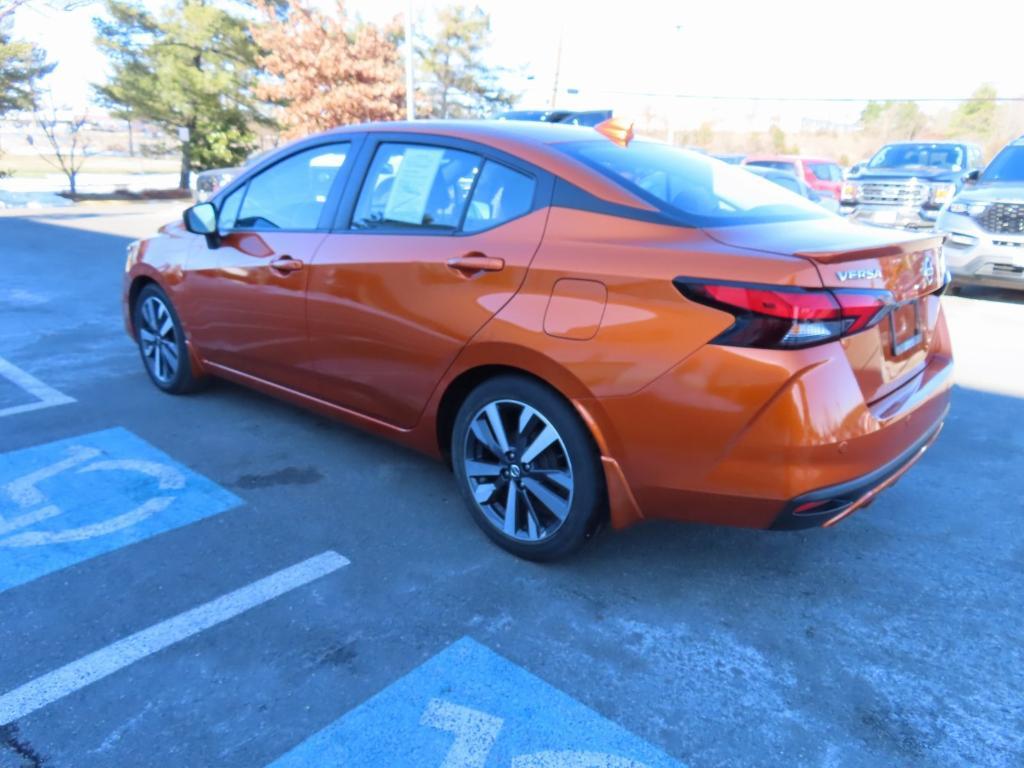 used 2021 Nissan Versa car, priced at $15,500