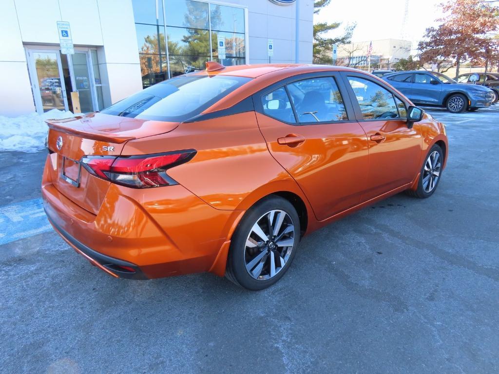 used 2021 Nissan Versa car, priced at $15,500