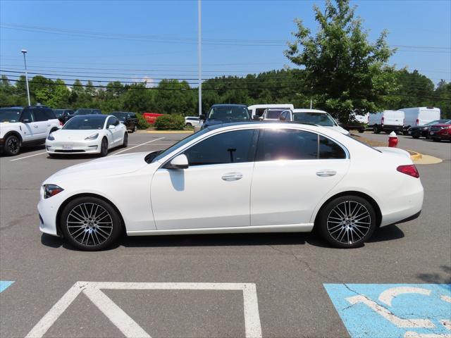 used 2023 Mercedes-Benz C-Class car, priced at $36,500