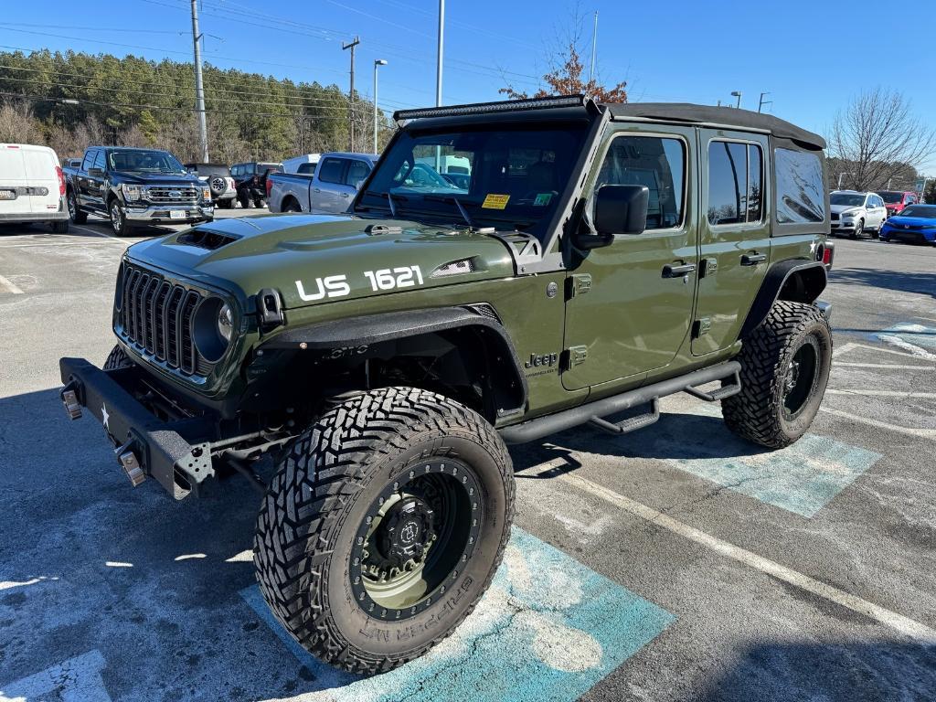 used 2024 Jeep Wrangler car, priced at $43,500