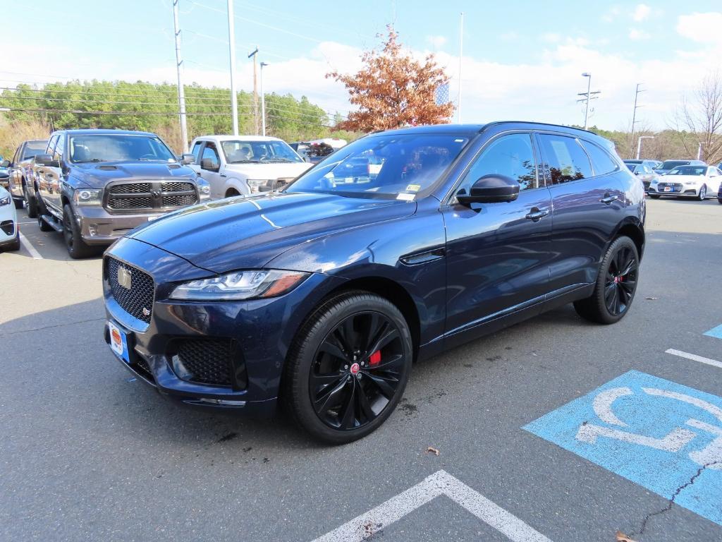 used 2017 Jaguar F-PACE car, priced at $18,000