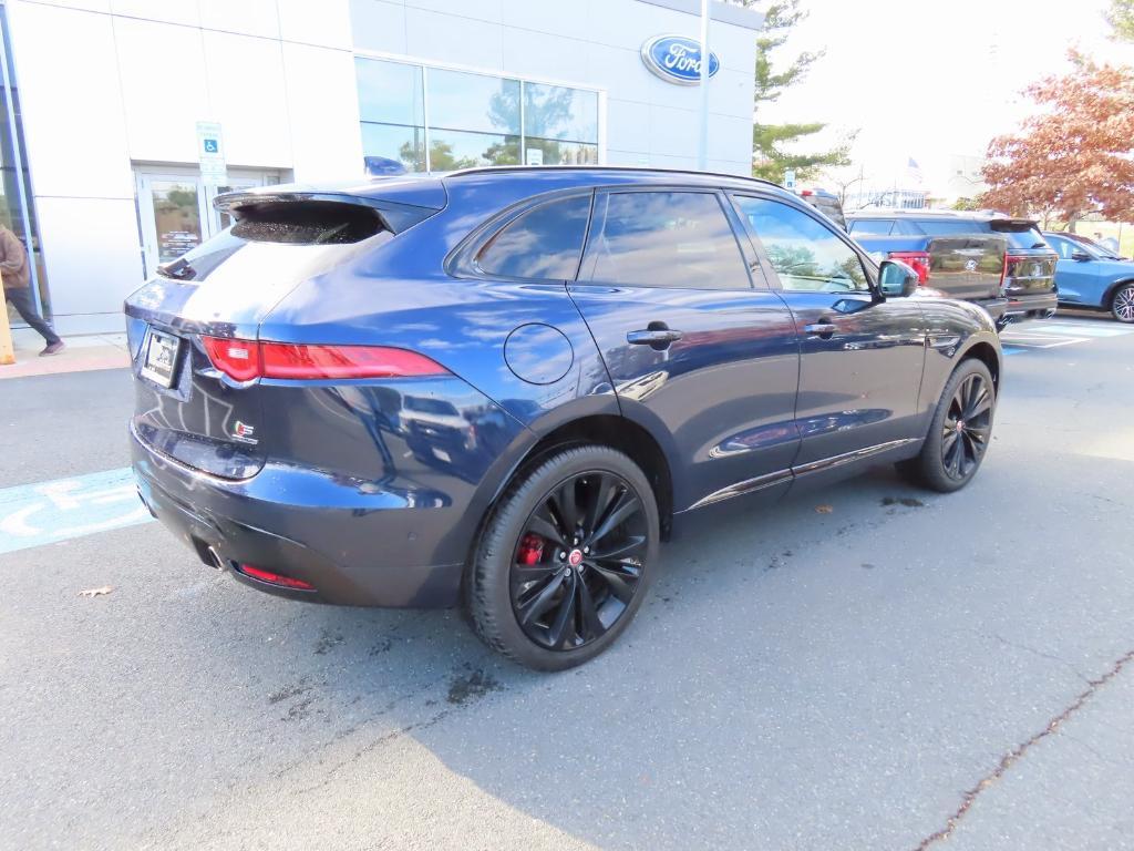 used 2017 Jaguar F-PACE car, priced at $18,000