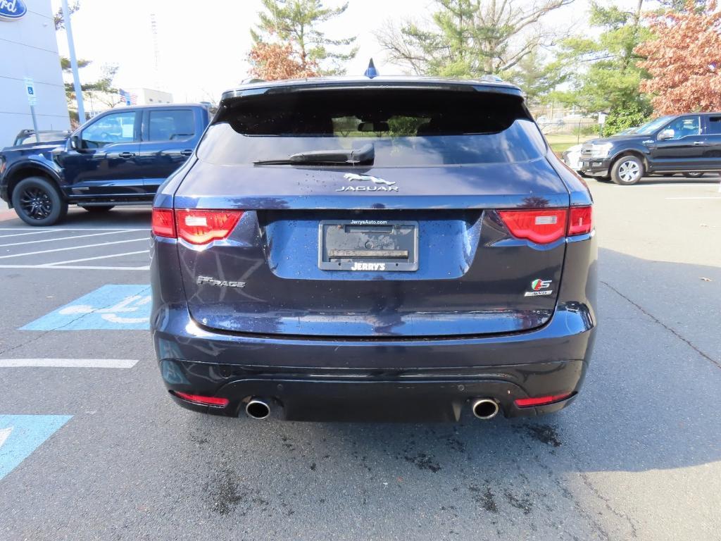 used 2017 Jaguar F-PACE car, priced at $18,000