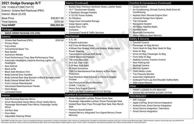 used 2021 Dodge Durango car
