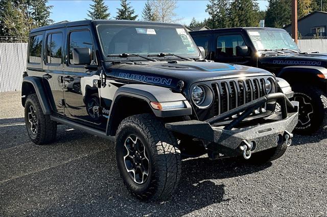 used 2022 Jeep Wrangler Unlimited 4xe car, priced at $34,412