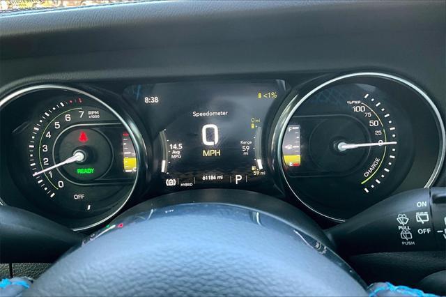 used 2022 Jeep Wrangler Unlimited 4xe car, priced at $34,412