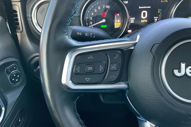 used 2022 Jeep Wrangler Unlimited 4xe car, priced at $34,412