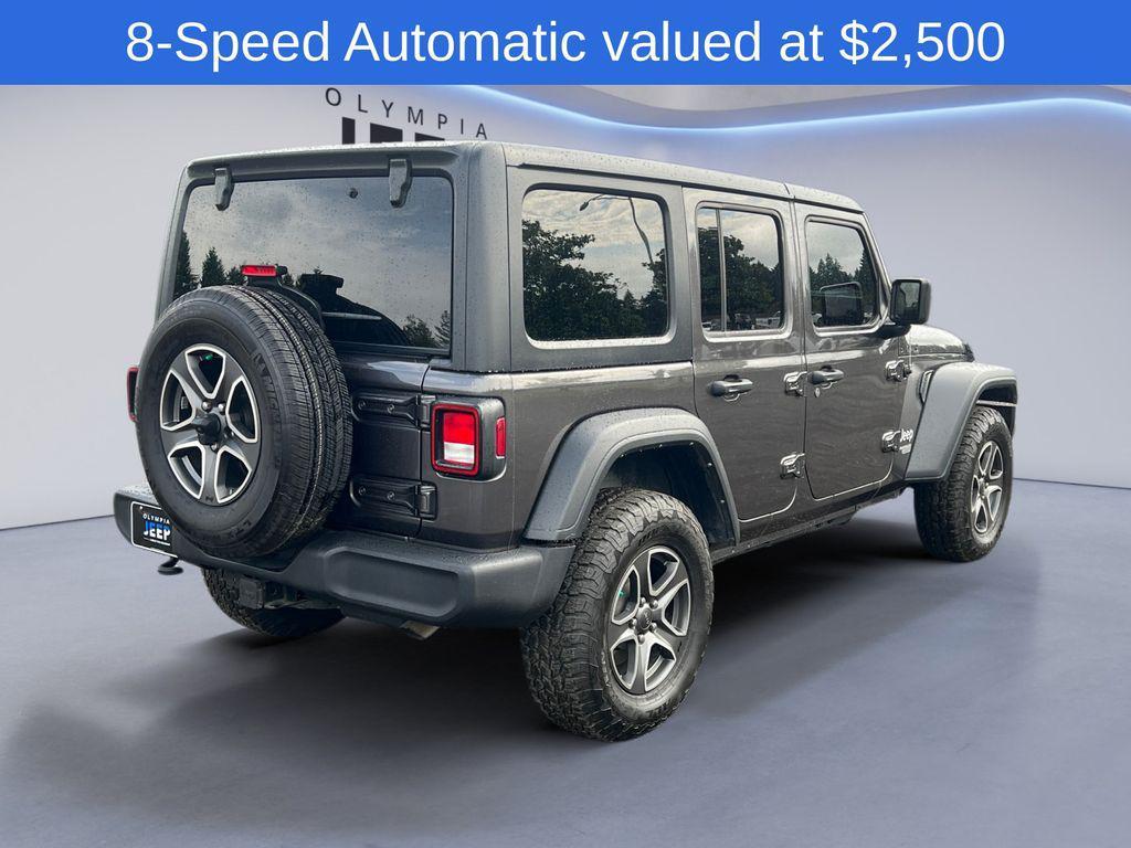 used 2021 Jeep Wrangler Unlimited car, priced at $32,998