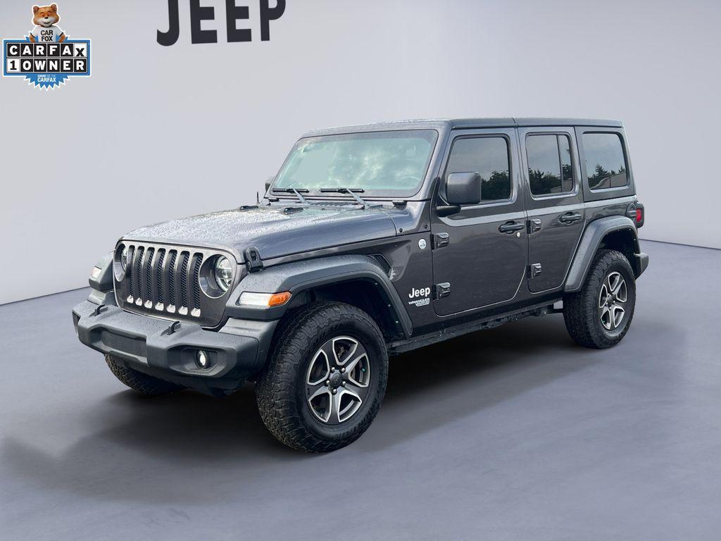 used 2021 Jeep Wrangler Unlimited car, priced at $30,488