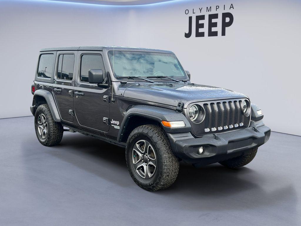 used 2021 Jeep Wrangler Unlimited car, priced at $30,488
