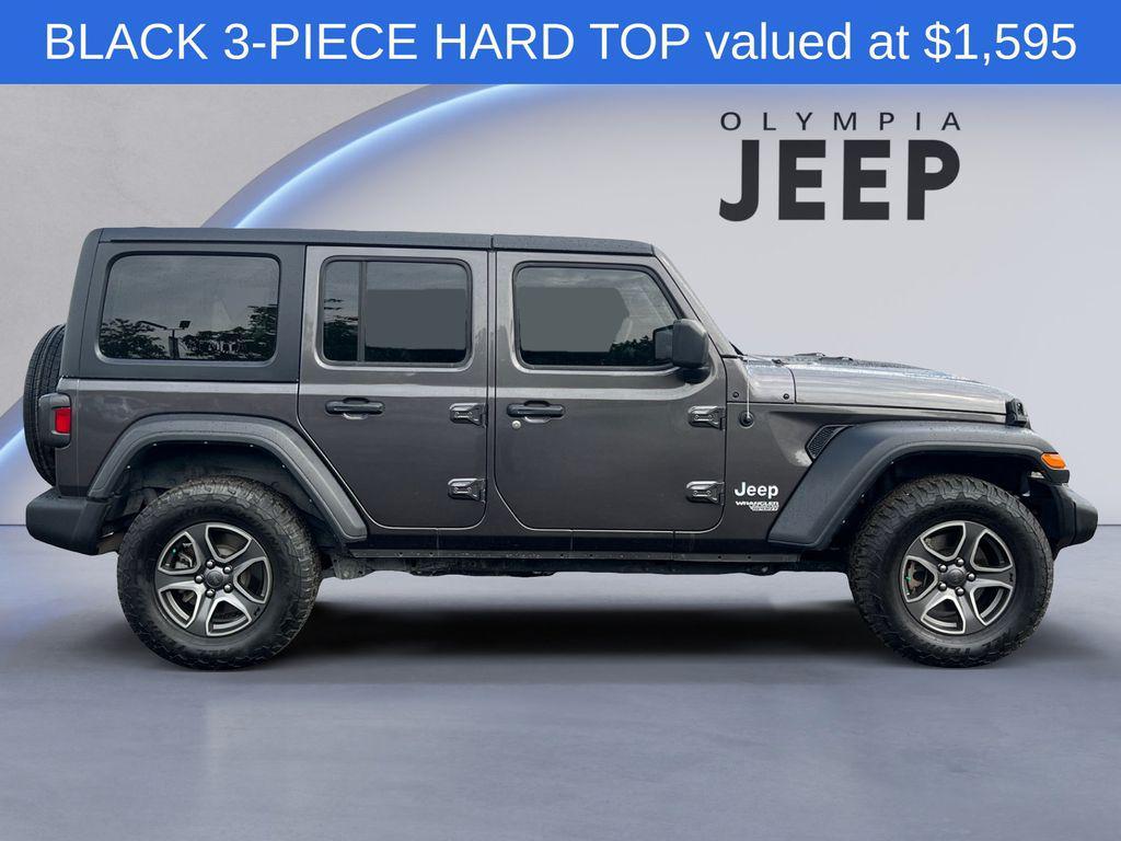 used 2021 Jeep Wrangler Unlimited car, priced at $32,998