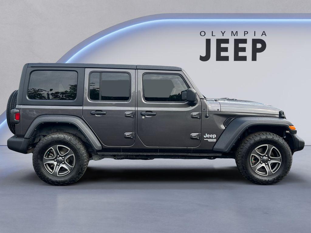 used 2021 Jeep Wrangler Unlimited car, priced at $30,488