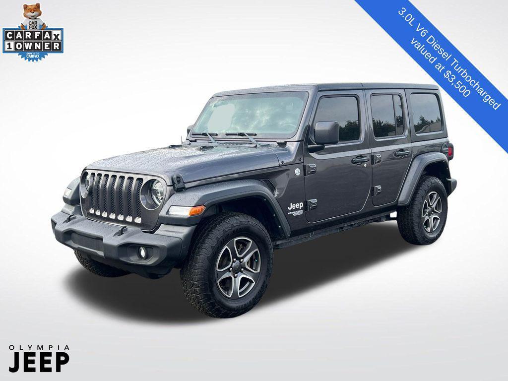 used 2021 Jeep Wrangler Unlimited car, priced at $32,998