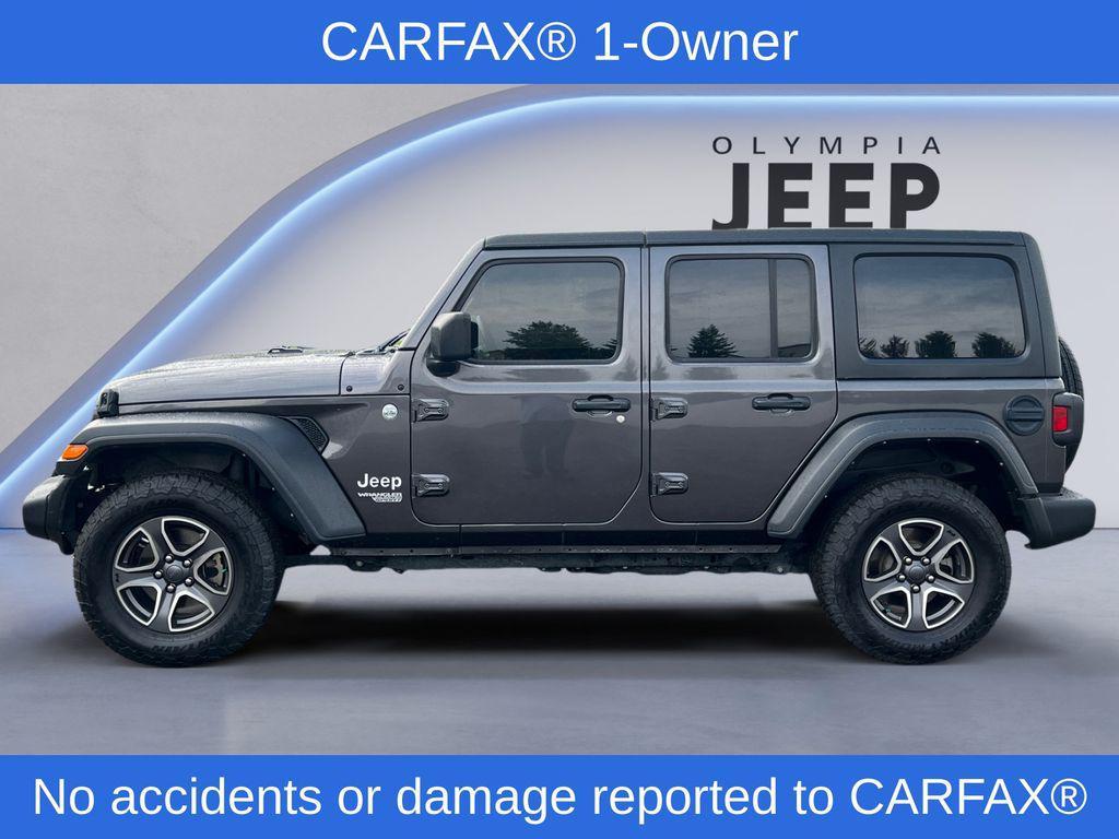used 2021 Jeep Wrangler Unlimited car, priced at $32,998