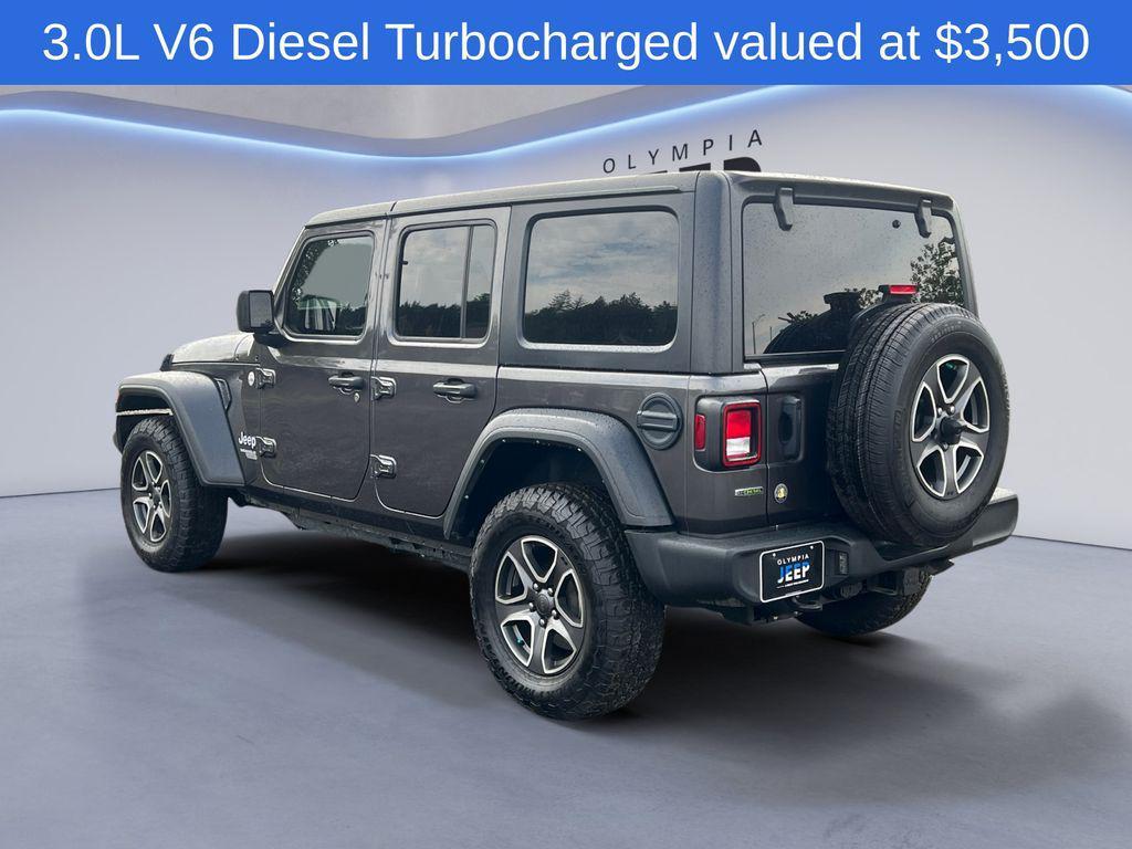 used 2021 Jeep Wrangler Unlimited car, priced at $32,998