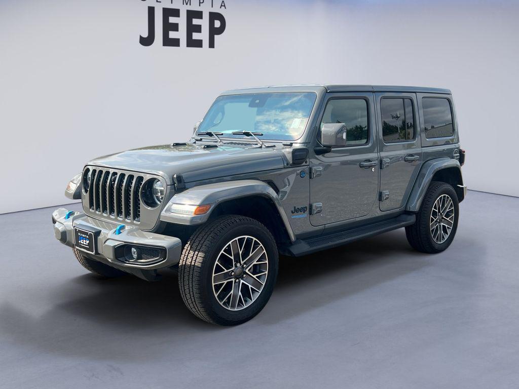 used 2022 Jeep Wrangler Unlimited 4xe car, priced at $34,998