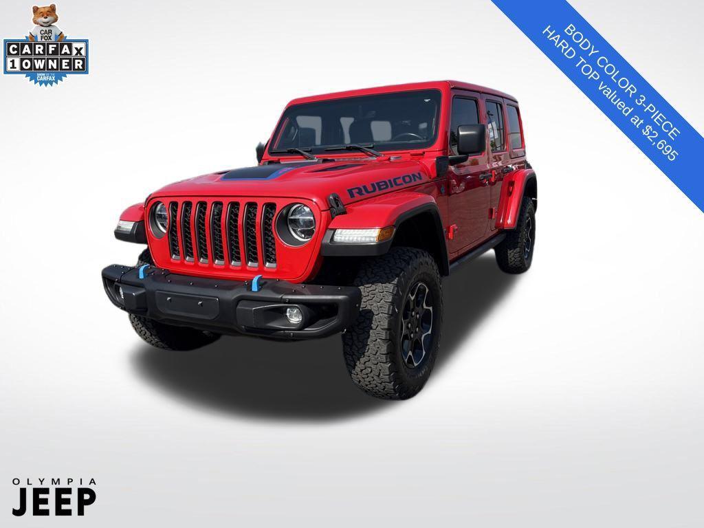 used 2022 Jeep Wrangler Unlimited 4xe car, priced at $34,248