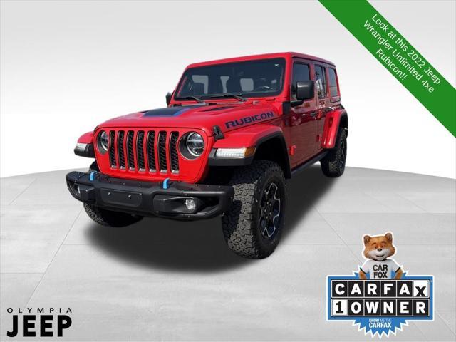 used 2022 Jeep Wrangler Unlimited 4xe car, priced at $36,965