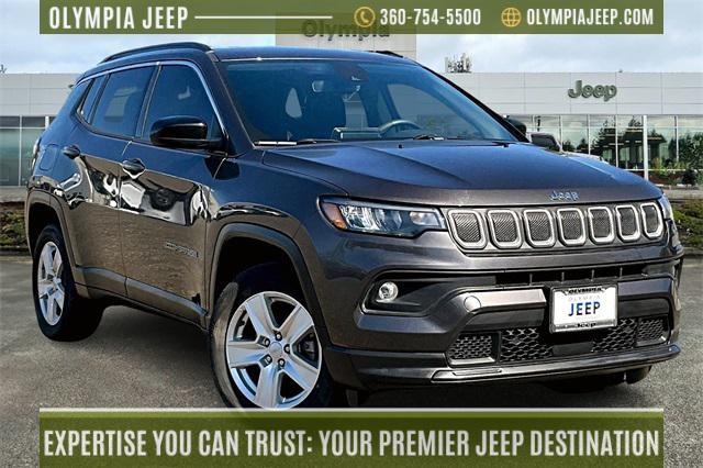 used 2022 Jeep Compass car, priced at $23,488