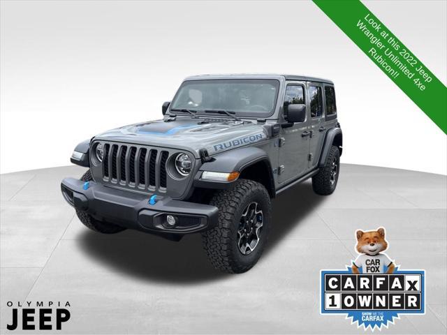 used 2022 Jeep Wrangler Unlimited 4xe car, priced at $37,875