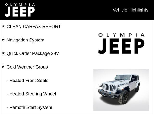 used 2021 Jeep Wrangler Unlimited 4xe car, priced at $32,795