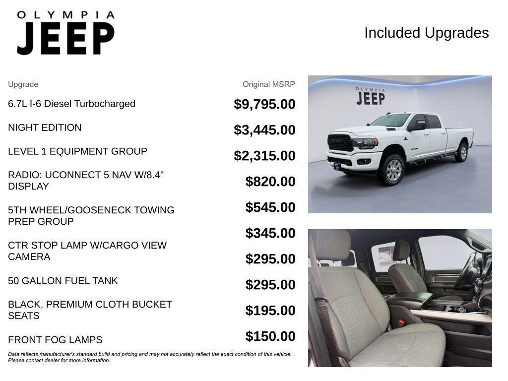 used 2023 Ram 3500 car, priced at $52,488