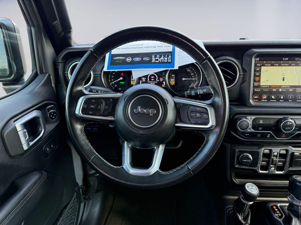 used 2021 Jeep Wrangler Unlimited 4xe car, priced at $31,798