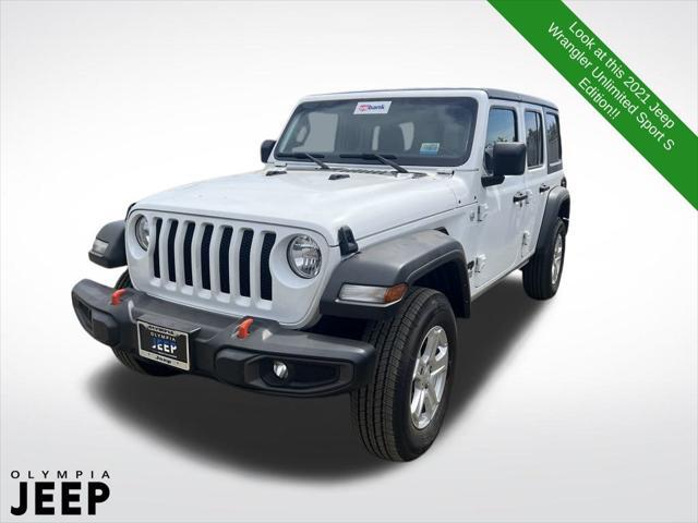 used 2021 Jeep Wrangler Unlimited car, priced at $31,998