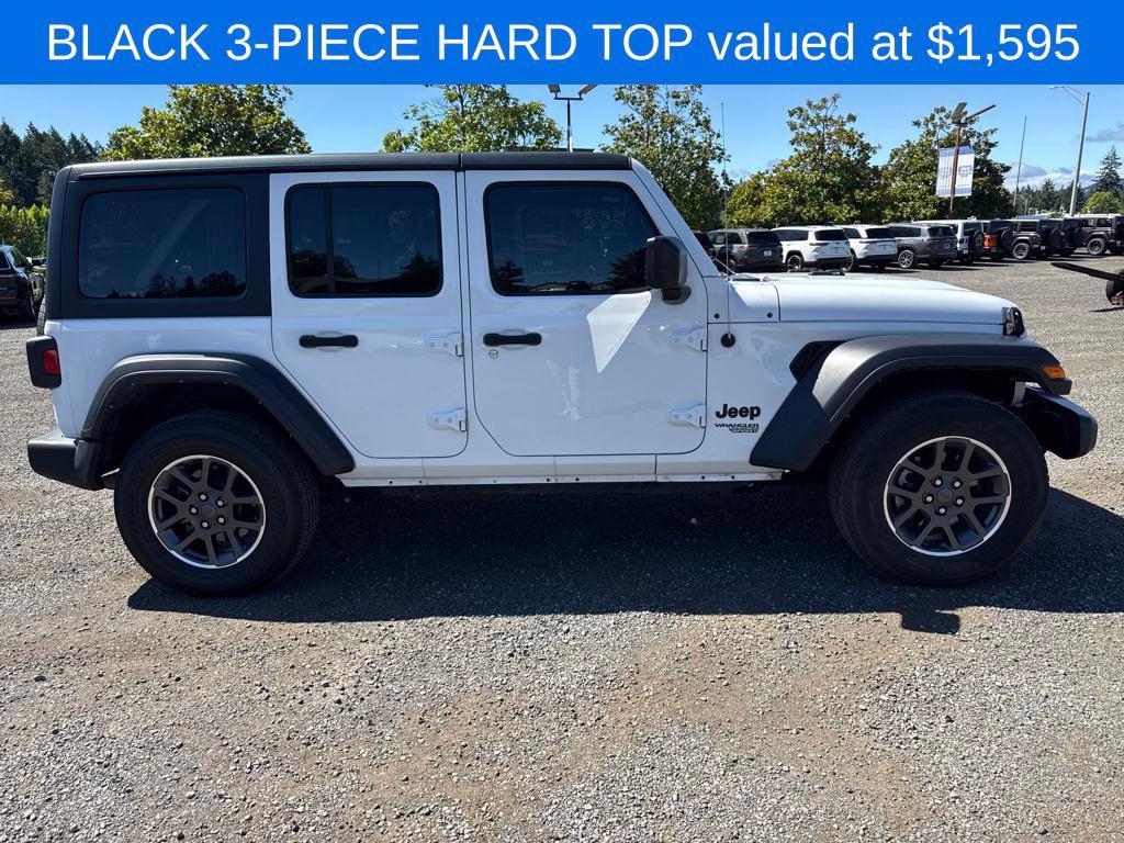 used 2021 Jeep Wrangler Unlimited car, priced at $30,998