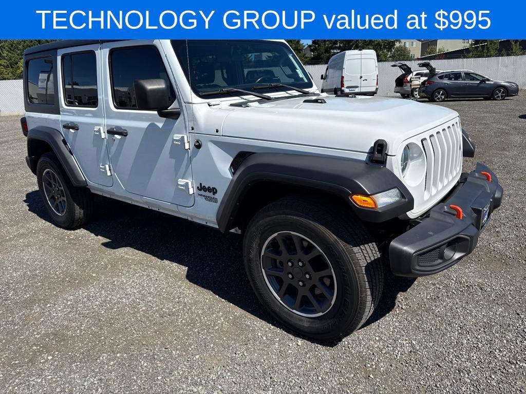 used 2021 Jeep Wrangler Unlimited car, priced at $30,998