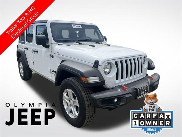 used 2021 Jeep Wrangler Unlimited car, priced at $31,998