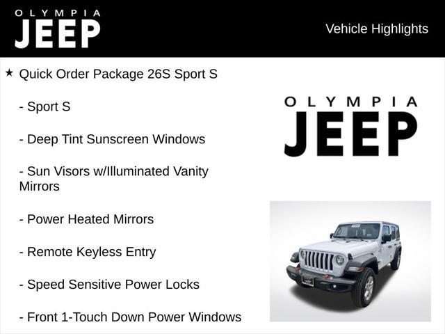used 2021 Jeep Wrangler Unlimited car, priced at $31,998