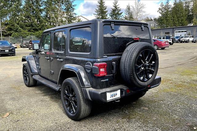 used 2021 Jeep Wrangler Unlimited 4xe car, priced at $33,491