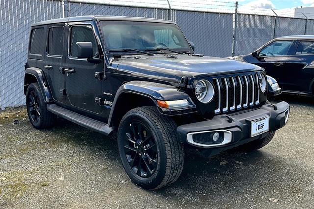 used 2021 Jeep Wrangler Unlimited 4xe car, priced at $33,491